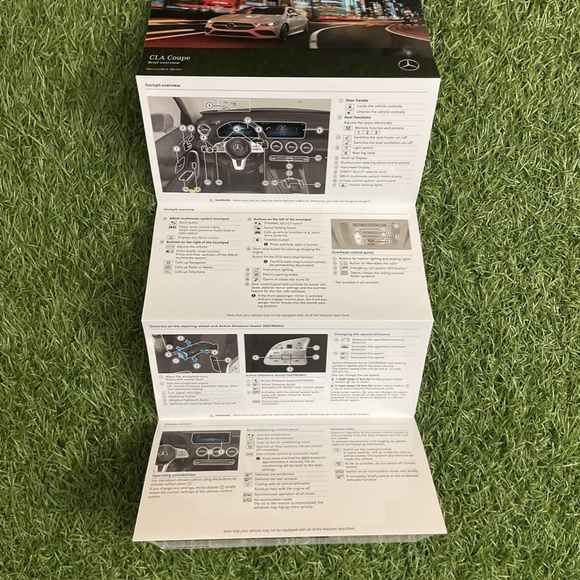 2021 Mercedes-Benz CLA 250 Owners Manual (CLA250 4MATIC, CLA250 Base 2.0L) - Picture 4 of 13